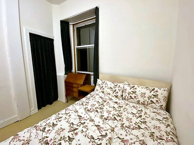 Living room at Nice Central Double Room Including Basic Breakfast, Easter Road / east central Edinburgh.