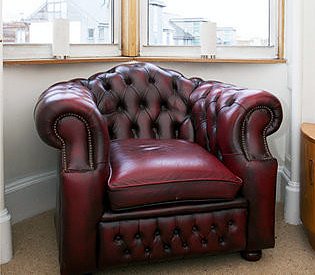 Living room at The Treehouse Room Including Basic Breakfast, Easter Road / east central Edinburgh.